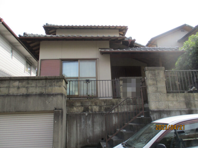奈良県奈良市O様邸　外壁塗装工事 施工前の写真