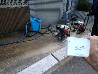 奈良県生駒郡三郷町M様邸　外壁塗装・屋根塗装工事 高圧洗浄