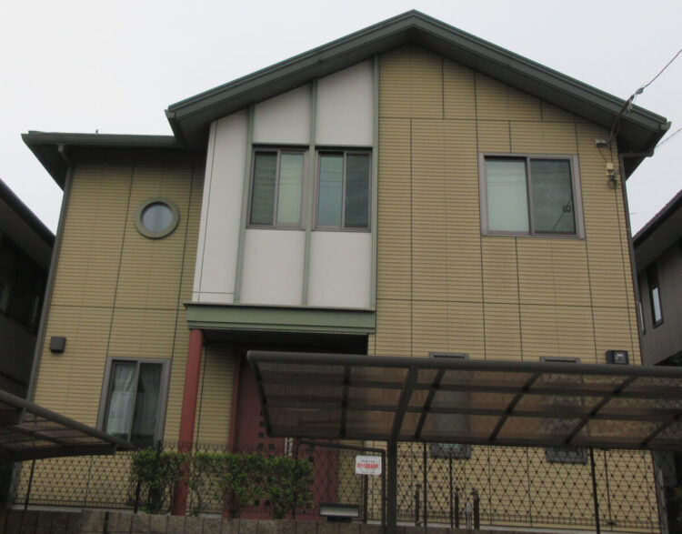 奈良香芝市S様邸　外壁塗装 施工前の写真