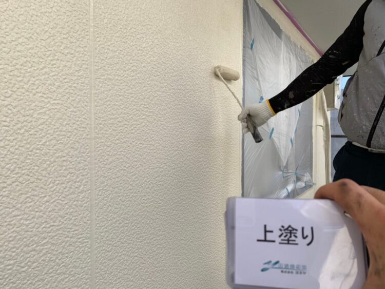奈良の香芝市の株式会社ヨネヤの外壁塗装と屋根塗装の防水性能の向上