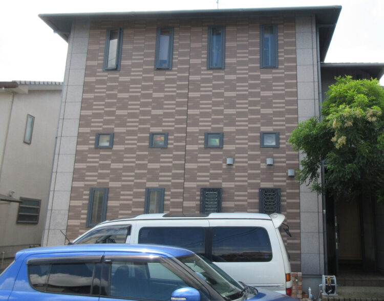奈良北葛城郡広陵町K様　外壁塗装・屋根塗装・防水工事 施工前の写真