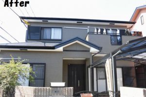 奈良県大和高田市K様邸 外壁塗装・屋根塗装・防水工事 奈良県大和高田市K様邸 外壁塗装・屋根塗装・防水工事