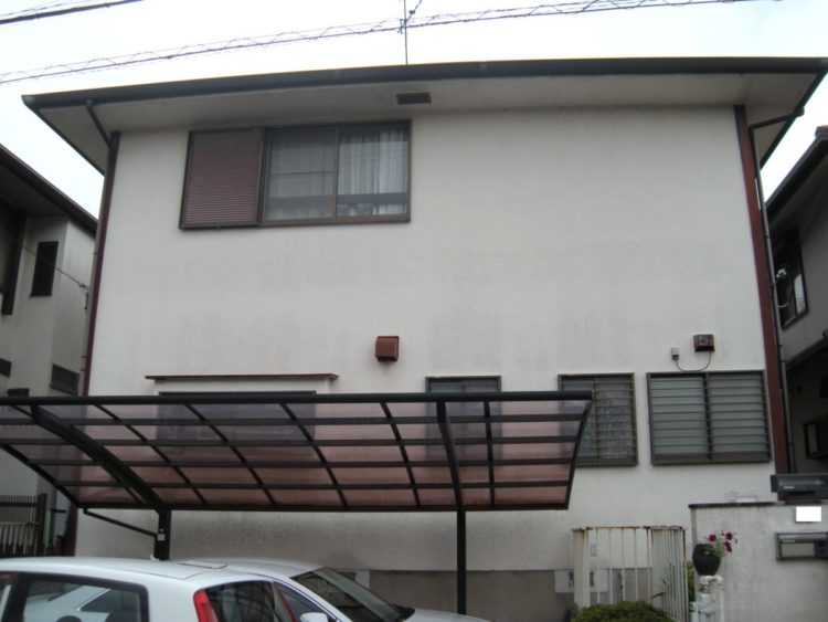 奈良県香芝市Y様邸　外壁塗装・屋根塗装工事 施工前の写真