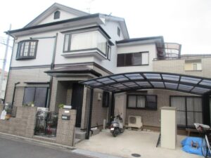奈良県葛城市R様邸 外壁塗装・屋根塗装・防水工事 奈良県葛城市R様邸 外壁塗装・屋根塗装・防水工事