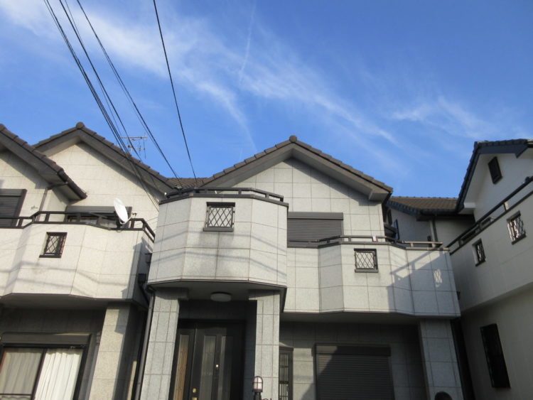 奈良県香芝市Y様邸　外壁塗装・屋根塗装・防水工事 施工前の写真