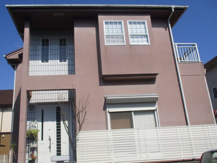奈良北葛城郡上牧町O様　外壁塗装・屋根塗装工事 施工前の写真