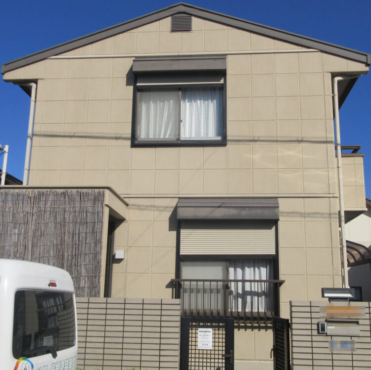 奈良北葛城郡広陵町H様　外壁塗装・屋根塗装工事 施工前の写真
