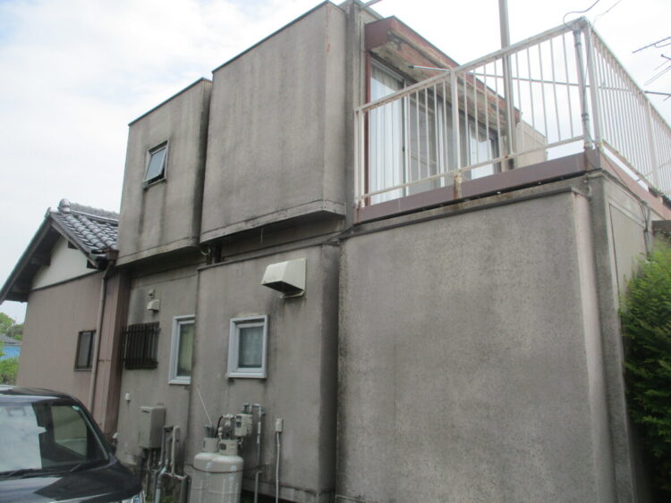 奈良生駒郡安堵町Y様邸　外壁塗装・屋根塗装工事 施工前の写真