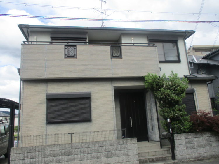 奈良県宇陀市H様邸　外壁塗装・屋根塗装・防水工事 施工前の写真