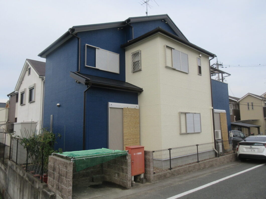 奈良県葛城市N様邸　外壁塗装・屋根塗装・防水工事 施工後の写真