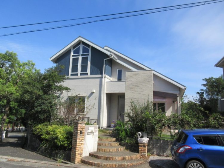 奈良生駒市M様邸　外壁塗装・屋根塗装・外塀塗装・防水工事 施工前の写真
