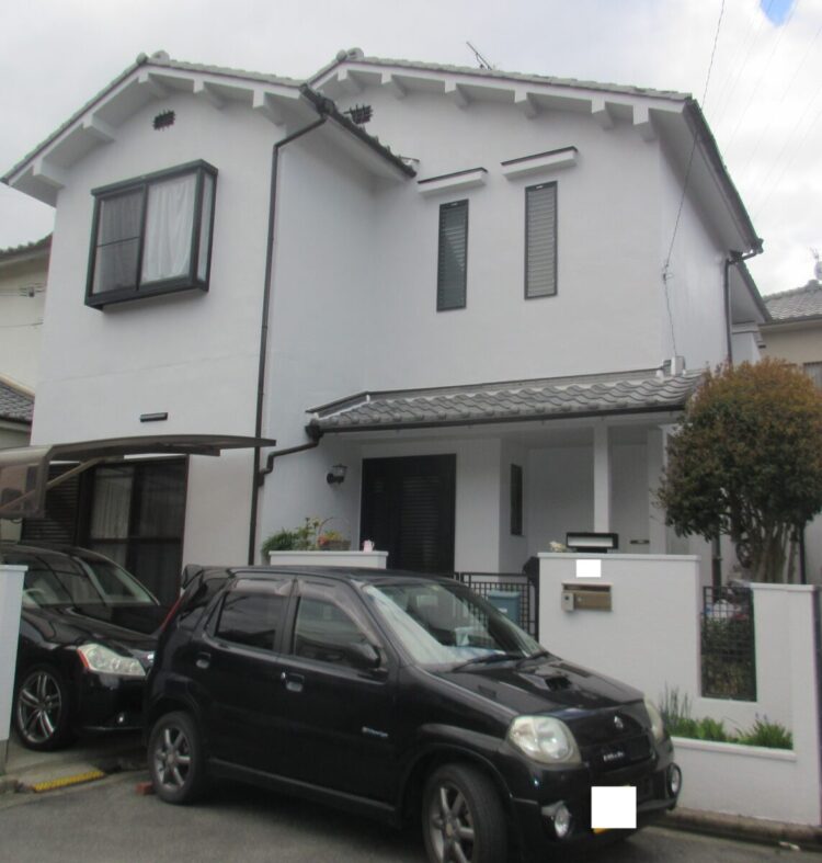 奈良葛城市M様　外壁塗装・防水工事 施工後の写真