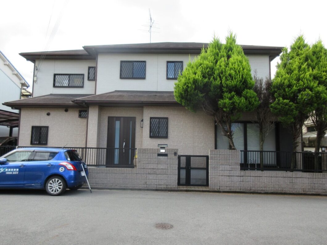 奈良県大和高田市Ｉ様邸 　外壁塗装・屋根塗装工事 施工前の写真