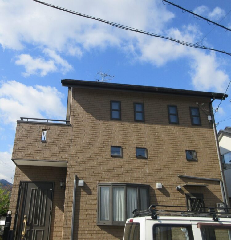 奈良葛城市M様　外壁塗装・屋根塗装・防水工事 施工前の写真