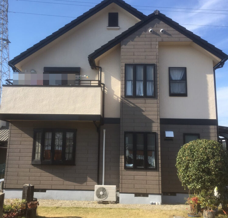 奈良北葛城郡広陵町I様　外壁塗装・屋根塗装・防水工事 施工後の写真