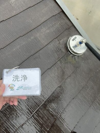 奈良生駒郡三郷町I様　外壁塗装・屋根塗装 洗浄