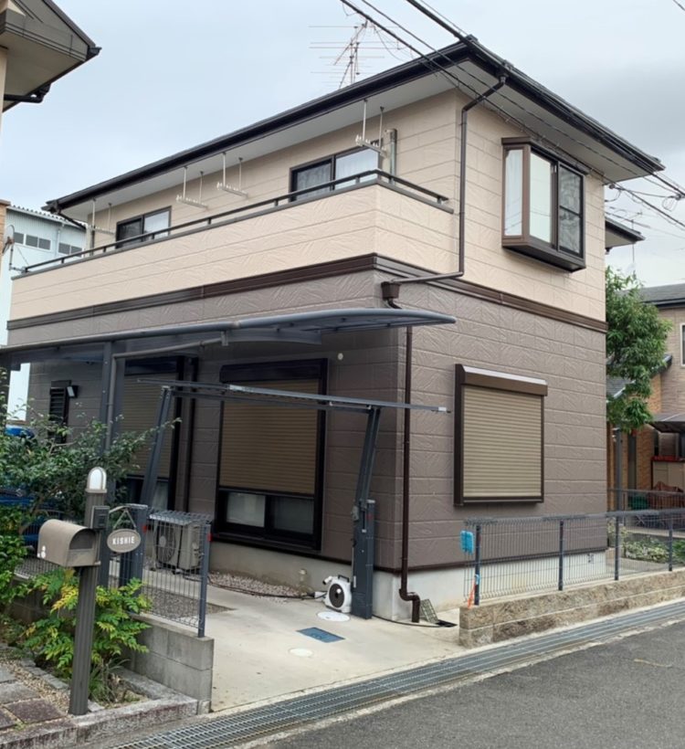 外壁塗装 プレミアムシリコン 施工後の写真