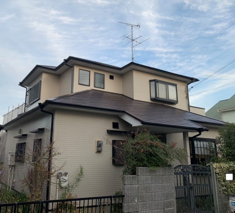 奈良北葛城郡河合町S様邸　外壁塗装・屋根塗装・ベランダ防水工事 施工後の写真