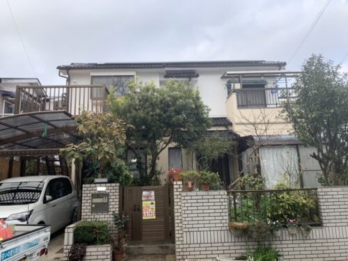 奈良県北葛城郡王寺町K様邸 外壁塗装・屋根塗装・防水工事 奈良県北葛城郡王寺町K様邸 外壁塗装・屋根塗装・防水工事