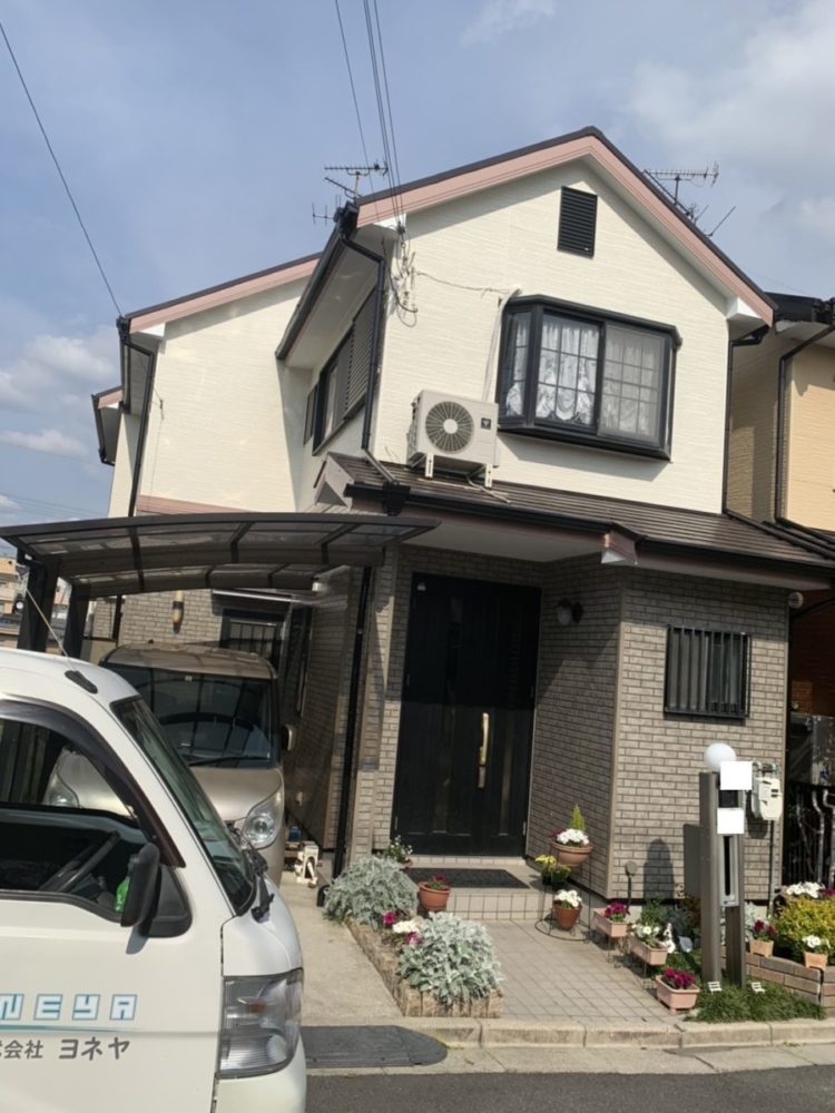 奈良大和高田市N様邸　外壁塗装・屋根塗装 施工後の写真
