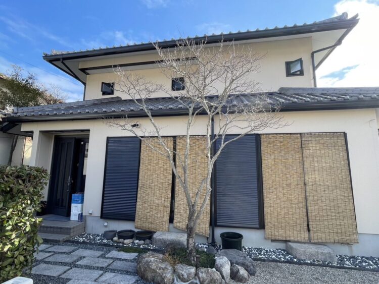 奈良県北葛城郡王寺町H様邸　外壁塗装工事 施工後の写真