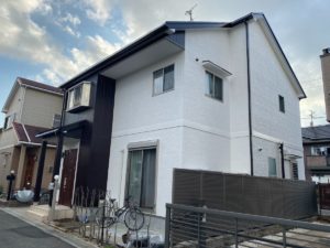 奈良県奈良市M様邸 外壁塗装・屋根塗装・防水工事 奈良県奈良市M様邸 外壁塗装・屋根塗装・防水工事