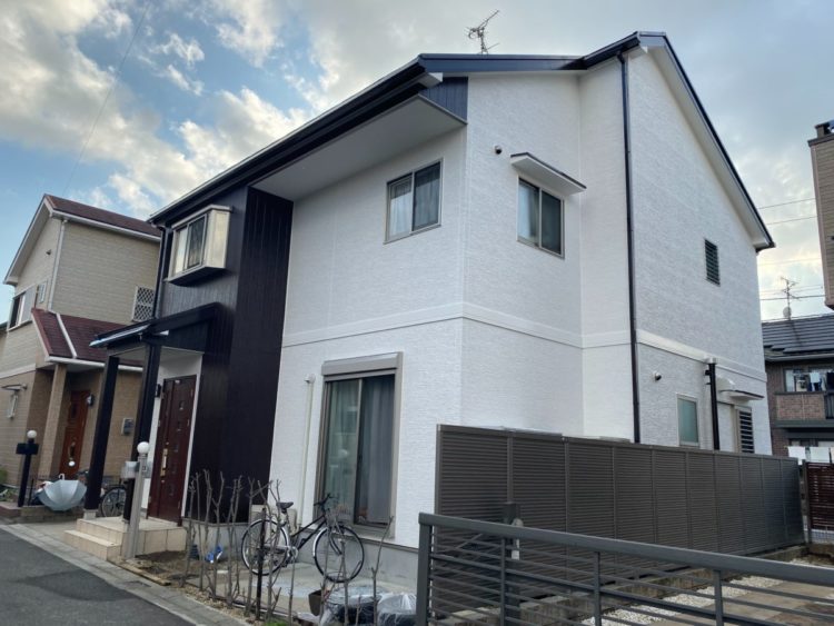 奈良奈良市M様邸　外壁塗装・屋根塗装・防水工事 施工後の写真
