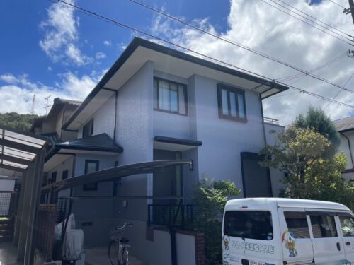 奈良県生駒市K様邸 外壁塗装・屋根塗装工事 奈良県生駒市K様邸 外壁塗装・屋根塗装工事