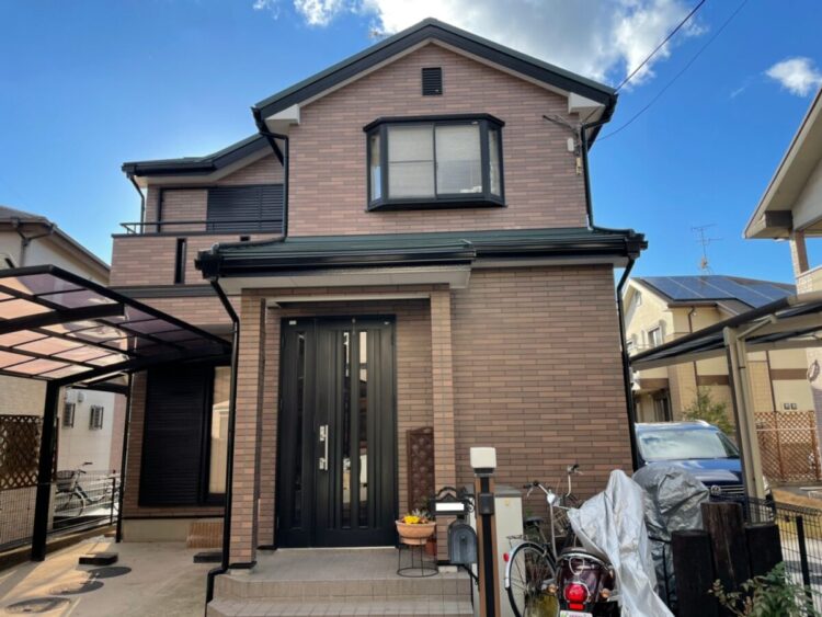 奈良大和高田市W様邸　外壁塗装・屋根カバー工法・防水工事 施工後の写真