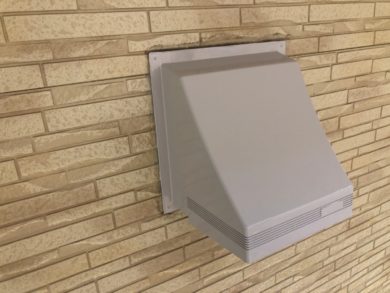 奈良県大和郡山市N様邸　外壁塗装・防水工事 換気フードフッ素仕上げ