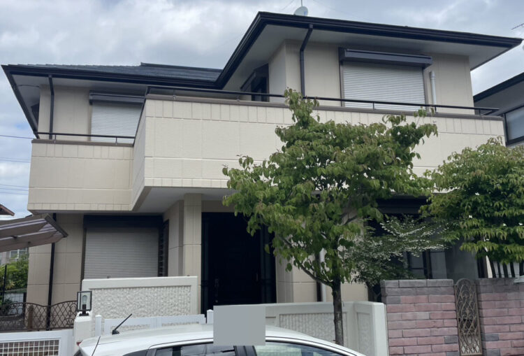 奈良県北葛城郡上牧町O様邸　外壁塗装・屋根塗装工事 施工後の写真