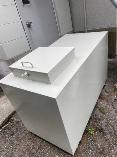 奈良県桜井市株式会社I様　外壁塗装・屋根カバー工事 付帯部塗装