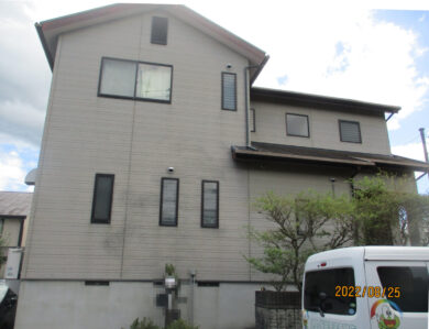 京都府木津川市M様邸　外壁塗装・屋根塗装工事 施工前の写真