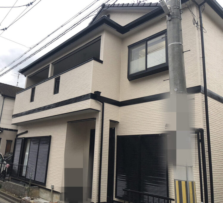 奈良県大和高田市I様邸　外壁塗装・屋根塗装・防水工事 施工後の写真