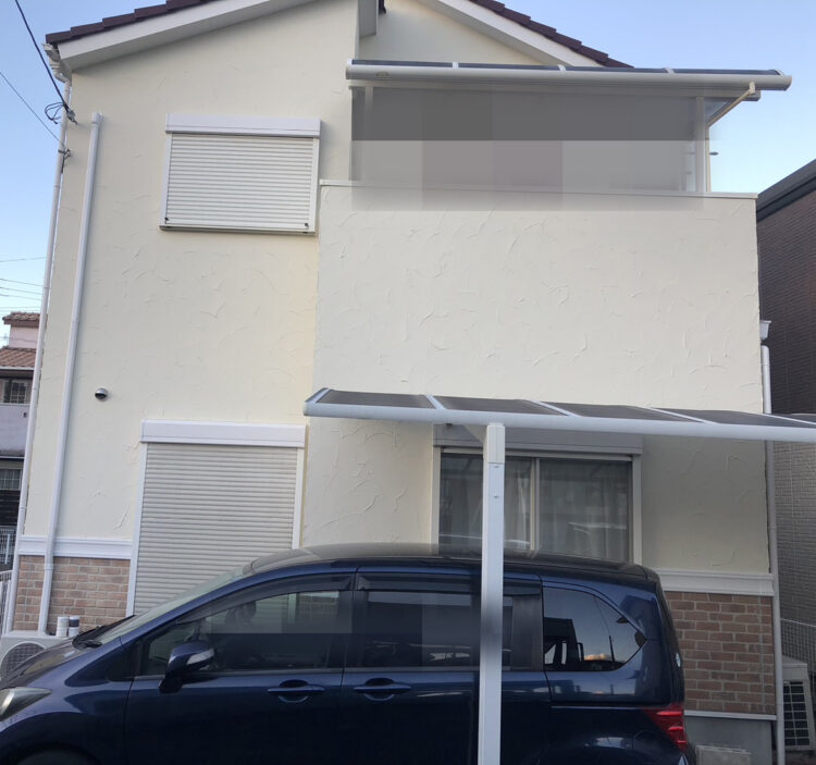 奈良県香芝市K様邸　外壁塗装・屋根塗装・防水工事 施工後の写真