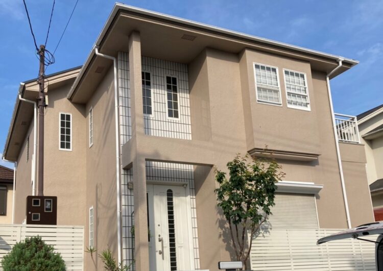 奈良北葛城郡上牧町O様　外壁塗装・屋根塗装工事 施工後の写真