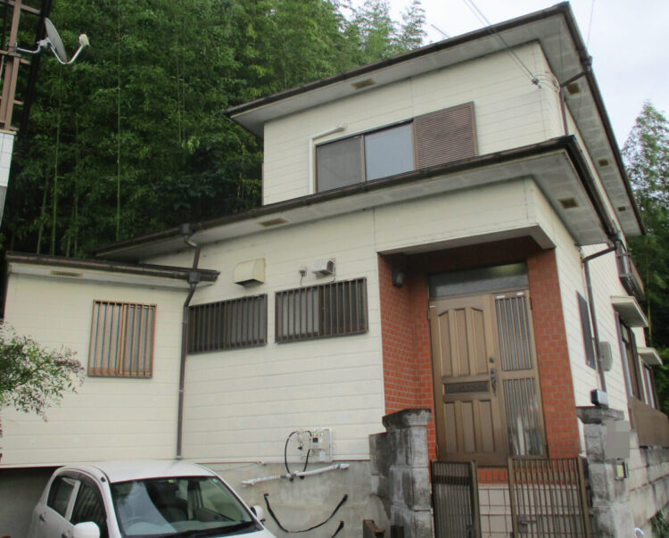 奈良香芝市I様邸　外壁塗装工事 施工前の写真