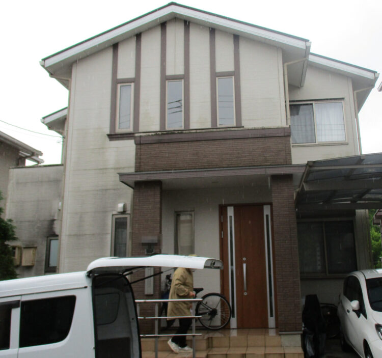 奈良香芝市I様邸　外壁塗装・屋根塗装・防水工事 施工前の写真