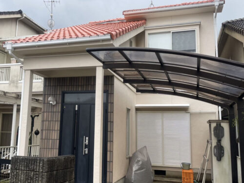 奈良県葛城市S様邸 外壁塗装・屋根塗装・防水工事 奈良県葛城市S様邸 外壁塗装・屋根塗装・防水工事
