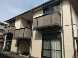 奈良県大和高田市U様邸(アパート) 外壁塗装・屋根塗装工事 奈良県大和高田市U様邸(アパート) 外壁塗装・屋根塗装工事