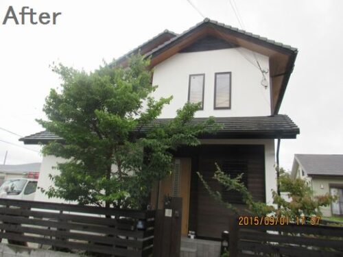 大阪府四条畷市A様邸 外壁塗装・防水工事 大阪府四条畷市A様邸 外壁塗装・防水工事