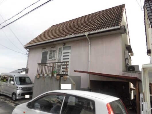 奈良県北葛城郡河合町W様邸　外壁塗装・屋根塗装・防水工事 施工前の写真