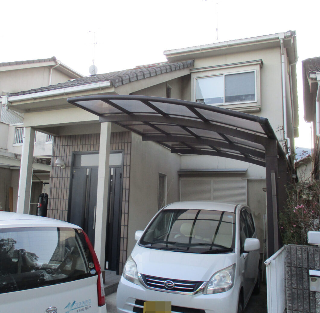 奈良県葛城市S様邸　外壁塗装・屋根塗装・防水工事 施工前の写真