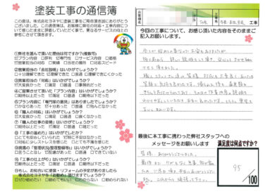 奈良県香芝市Y様邸 外壁塗装・屋根塗装・防水工事のお客様の声
