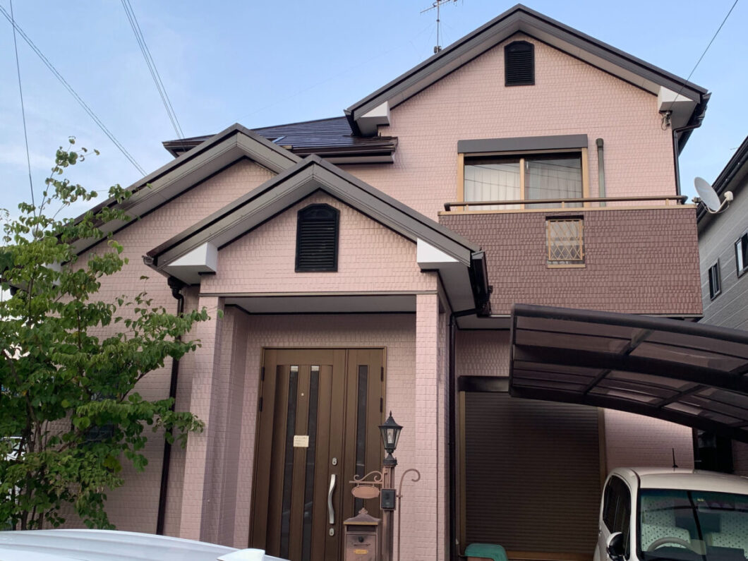 奈良県生駒郡三郷町T様邸　外壁塗装・屋根塗装・ベランダ防水工事 施工後の写真