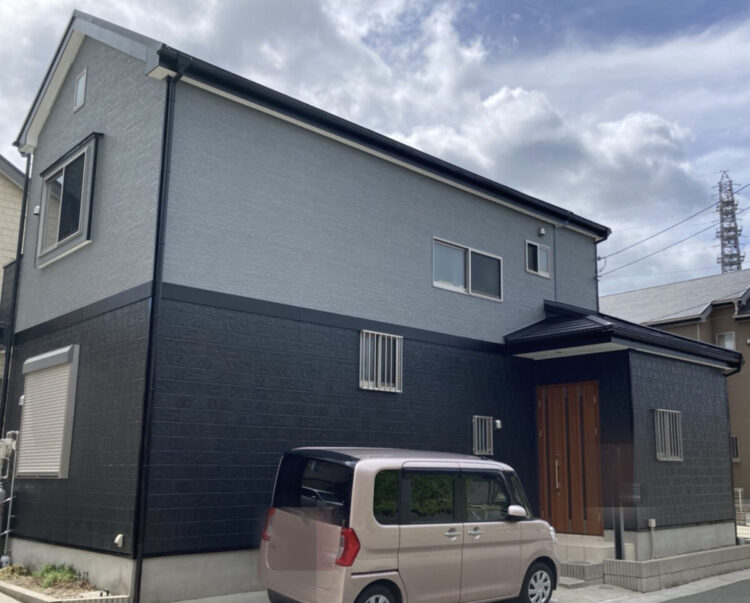 奈良県香芝市N様邸　外壁塗装・屋根カバー工事・防水工事 施工後の写真