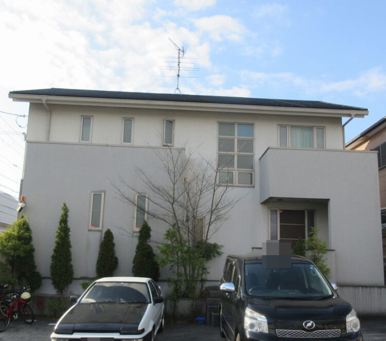 奈良県香芝市Y様邸　外壁塗装・防水工事 施工前の写真