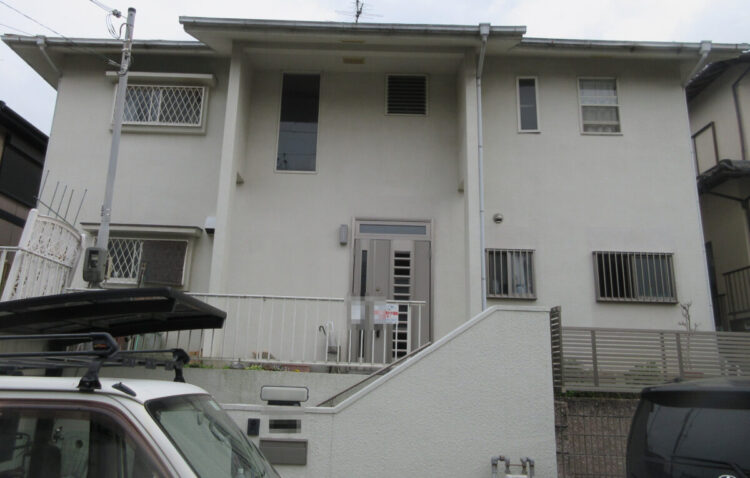 奈良香芝市O様邸　外壁塗装・屋根塗装工事 施工前の写真