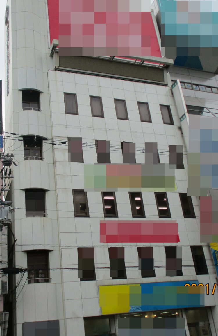 奈良県橿原市N様（ビル）　外壁塗装・防水工事 施工前の写真