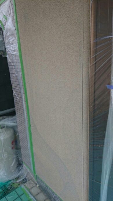 奈良北葛城郡広陵町O様　外壁塗装・屋根葺き替え工事 養生